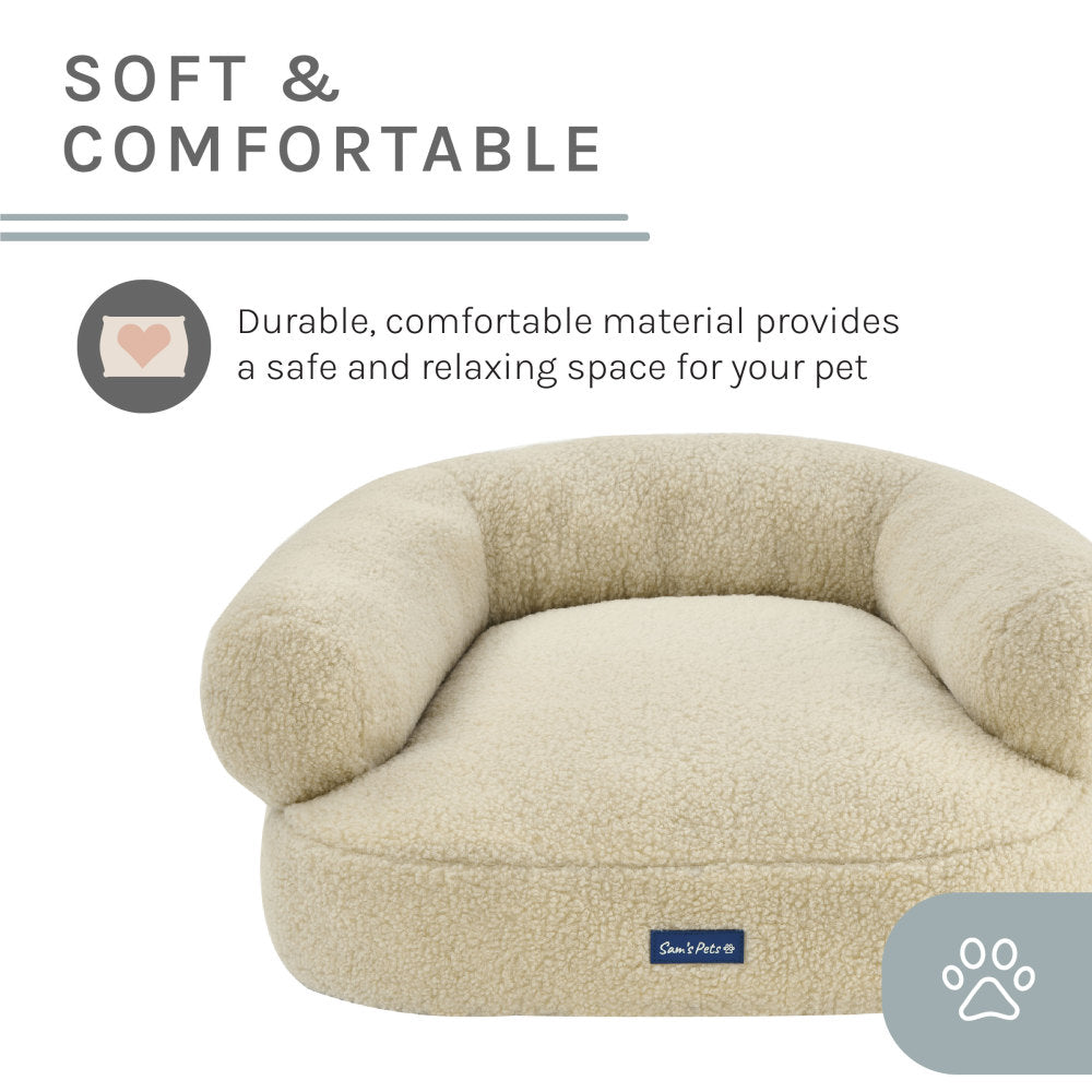 Zoe 26'' Dog Bed In Beige
