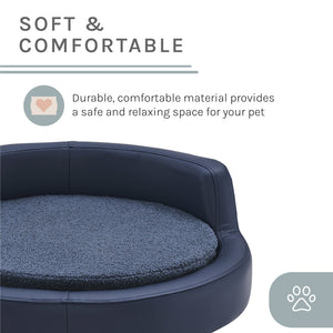 Milo 31'' Dog Bed In Navy