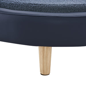 Milo 31'' Dog Bed In Navy