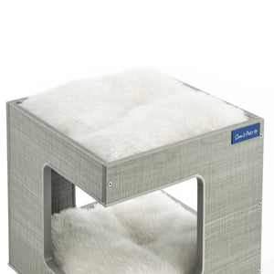 Escher Cat Tree 23.5'' In Grey