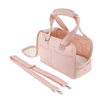 Teddy 14.5'' Dog & Cat Carrier Bag In Light Pink