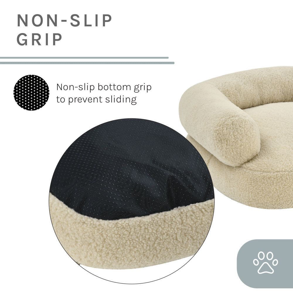 Zoe 26'' Dog Bed In Beige