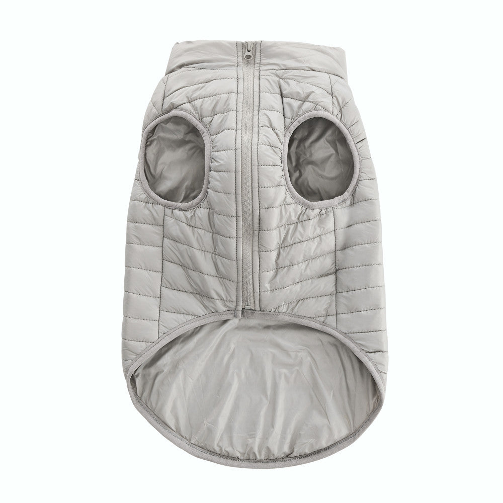 Monty Puffer Jacket In Silver / Size:Large