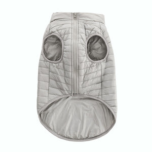 Monty Puffer Jacket In Silver / Size:Large