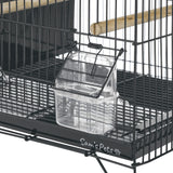 Willow 24'' Bird Cage In Black