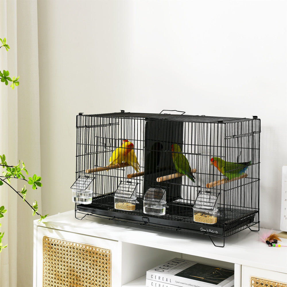 Willow 24'' Bird Cage In Black