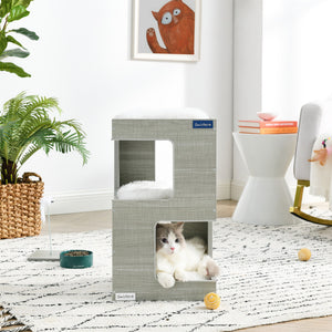 Escher Cat Tree 23.5'' In Grey