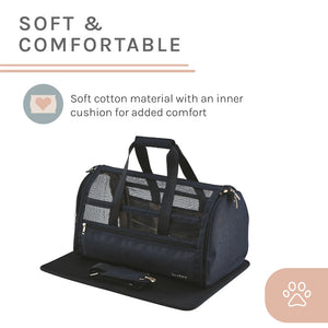 Scout 19'' Dog & Cat Carrier Bag Black
