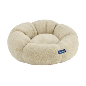 Chloe 23.62'' Cuddler Dog Bed In Beige