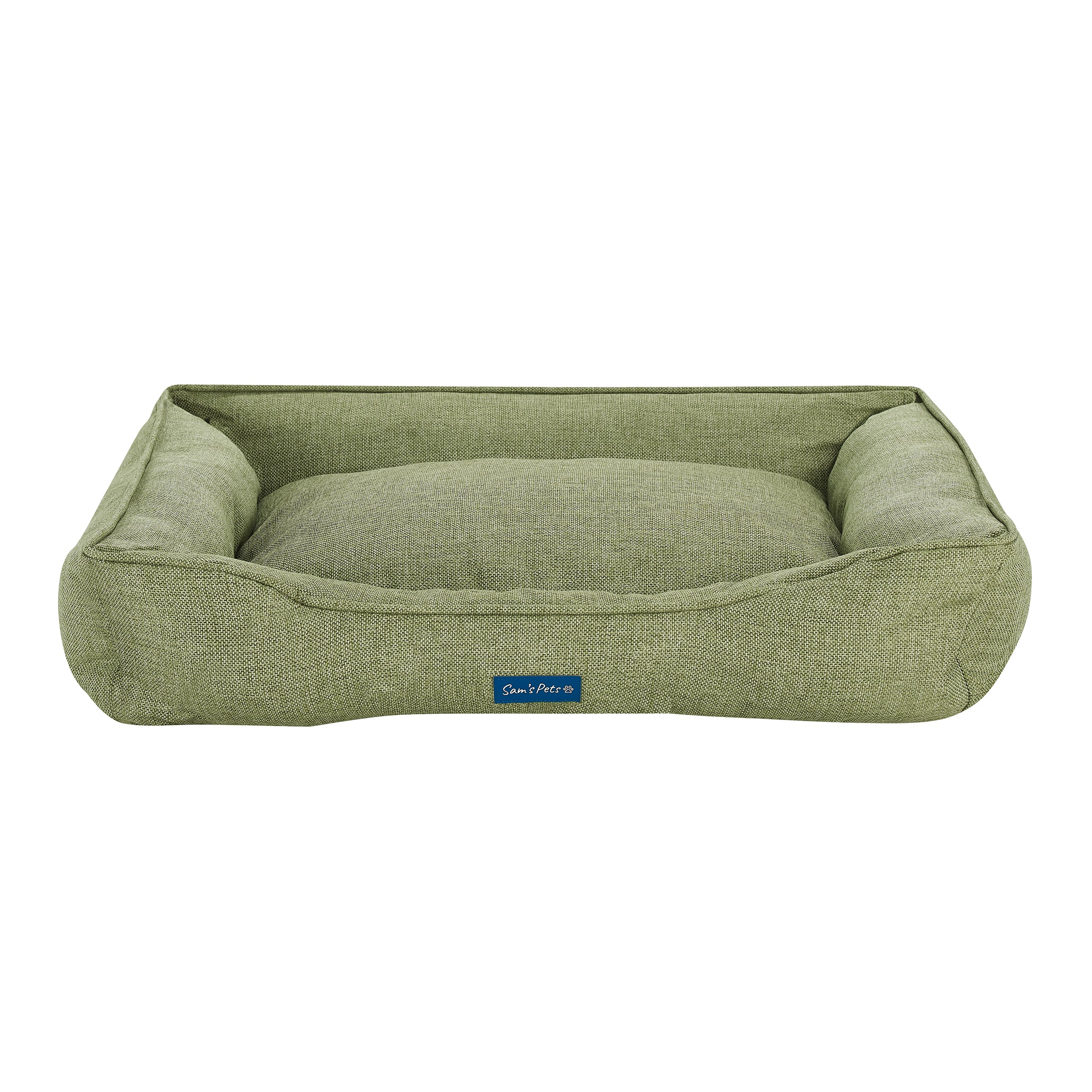 Sam's Pets Julius Medium Olive Dog Bed