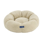 Chloe 23.62'' Cuddler Dog Bed In Beige