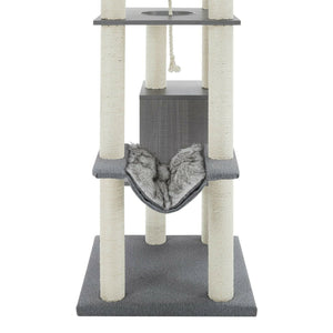 Tyrone® 70 inch Gray Cat Tree