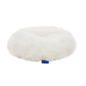Nala Wicker Cat Condo in White
