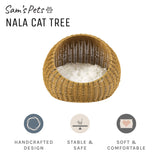 Sam's Pets Nala Wicker Cat Bed