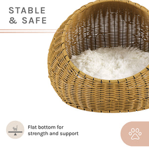 Sam's Pets Nala Wicker Cat Bed