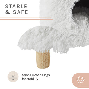 Rocket® 18" White Cat Tree Cylinder