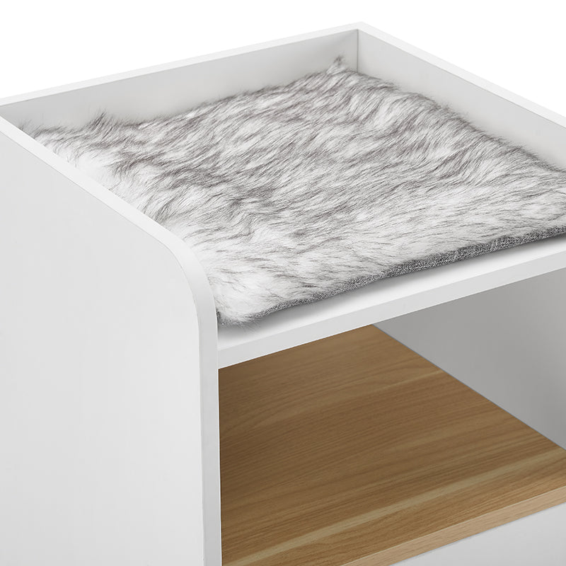 White Cat Tree Bookshelf