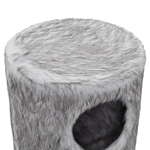 Gray Cat Tree Cylinder