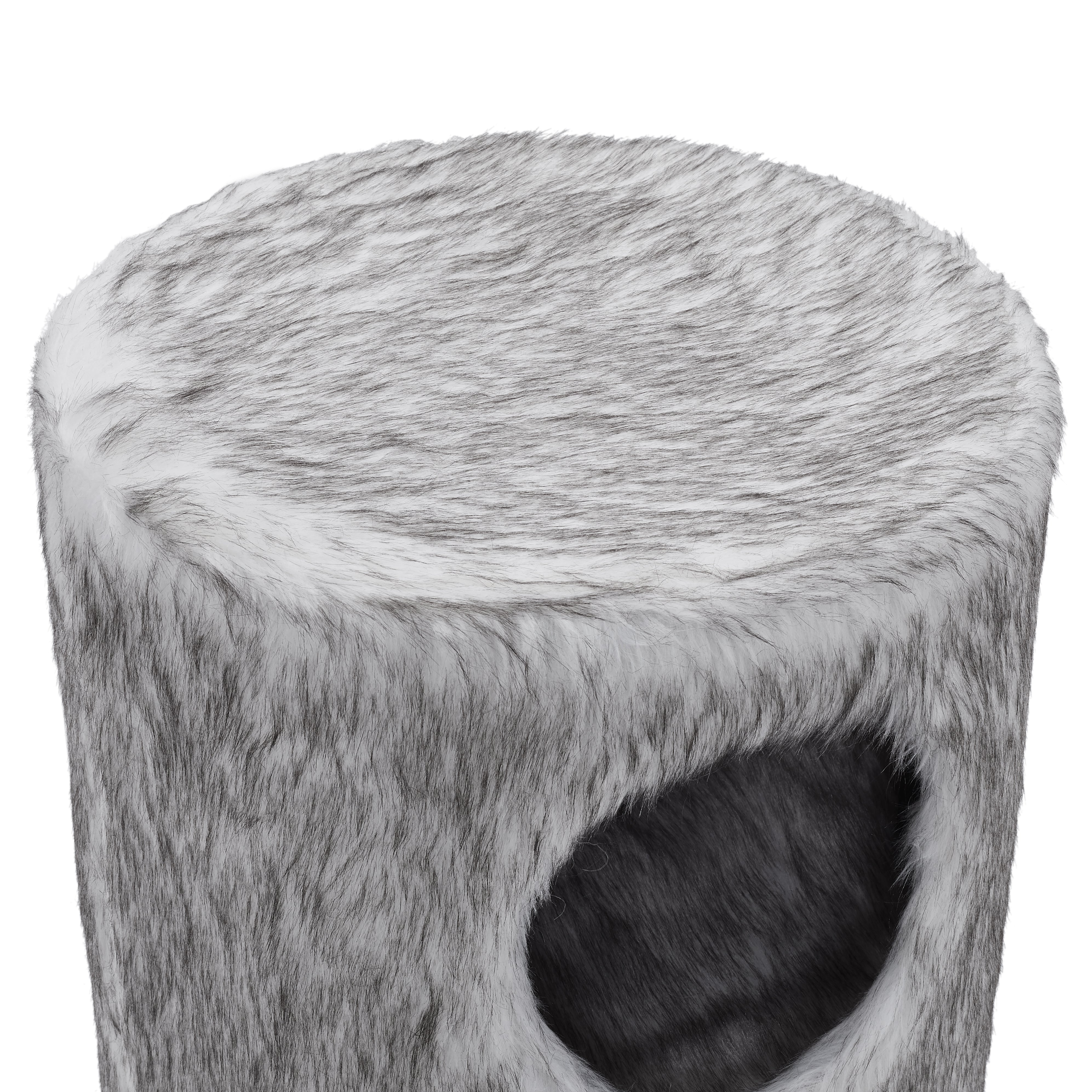 Gray Cat Tree Cylinder