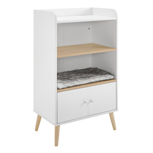 White Cat Tree Bookshelf