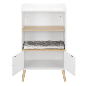 White Cat Tree Bookshelf