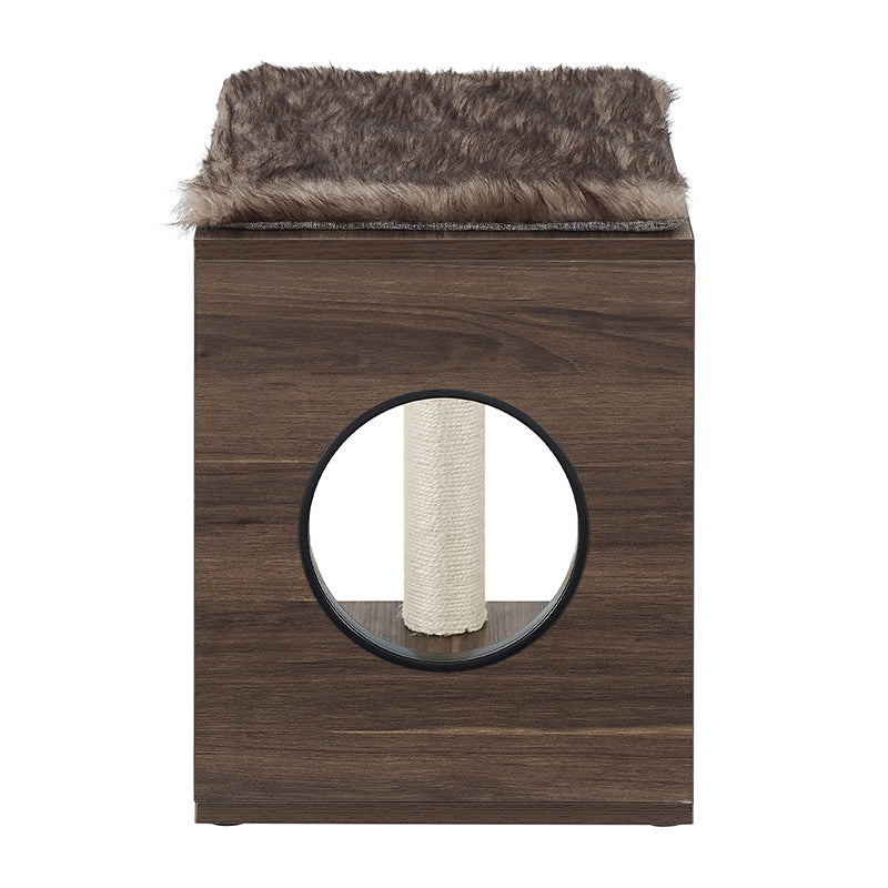 Dark Brown Cat Tree