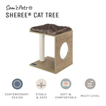 Sheree® 17" Light Brown Cat Tree