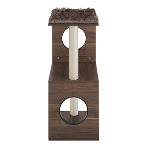 Dark Brown Cat Tree