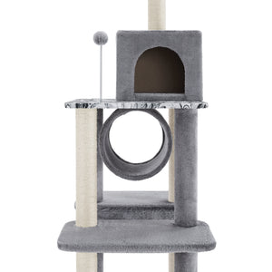 Gray Cat Tree