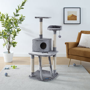 Chachi 49" Gray Cat Tree