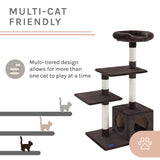 Randolph 43" Brown Cat Tree