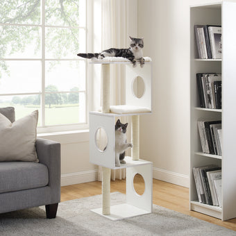 Sheree® 50" White Cat Tree