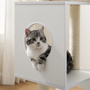 Sheree® 50" White Cat Tree
