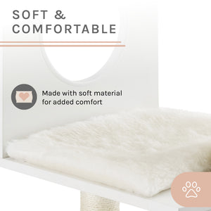 Sheree® 50" White Cat Tree