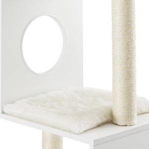 Sheree® 50" White Cat Tree