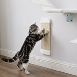 Addison Wall Climber Cat Tree in White