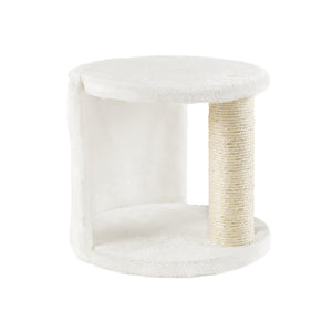 Addison Wall Climber Cat Tree in White