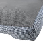 Arlo® Small Blue Plaid Dog Bed