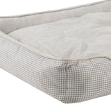 Arlo® Extra Small Brown Plaid Dog Bed