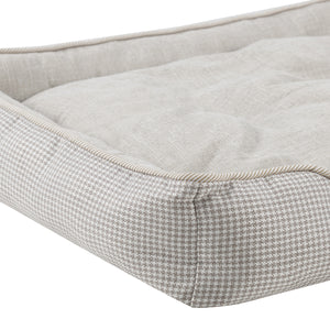 Arlo® Large Brown  Plaid Dog Bed