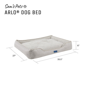 Arlo® Large Brown  Plaid Dog Bed