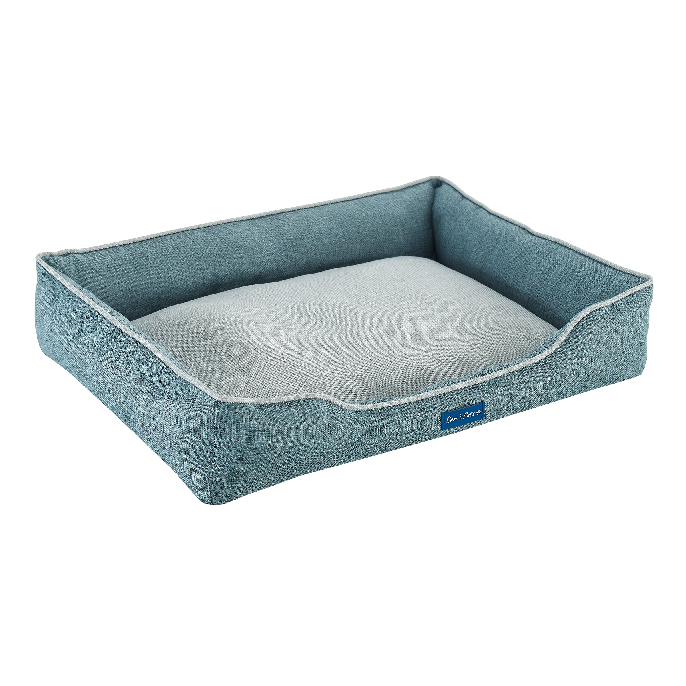 Arthur Medium Teal Dog Bed