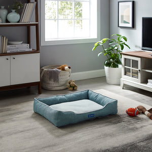 Arthur Medium Teal Dog Bed