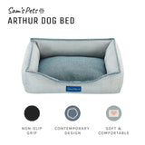 Arthur Extra Small Gray Dog Bed