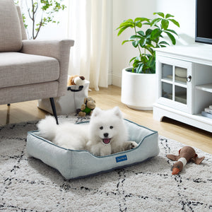 Arthur Small Gray Dog Bed