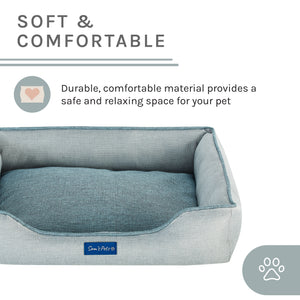 Arthur Small Gray Dog Bed
