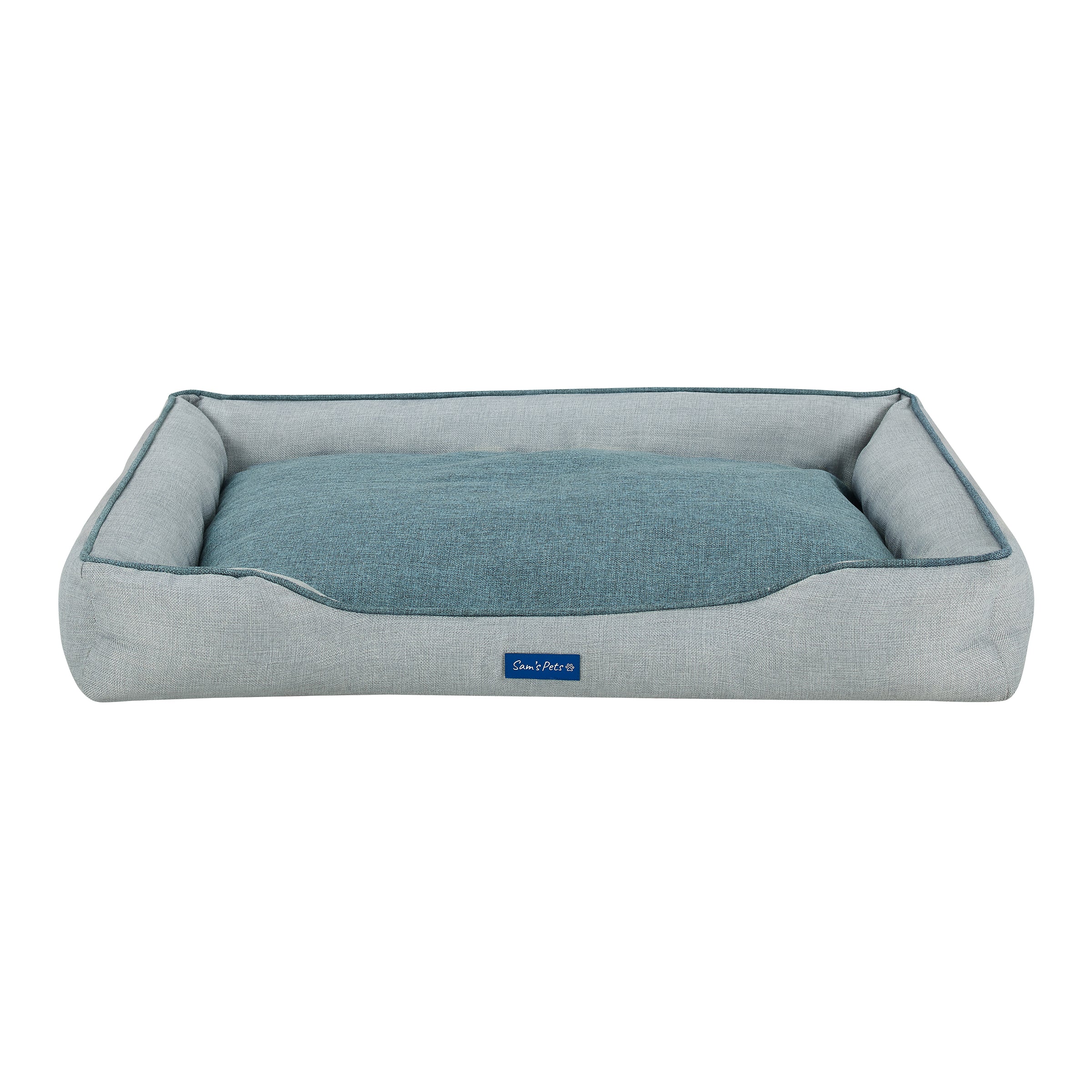 Arthur Large Gray Dog Bed