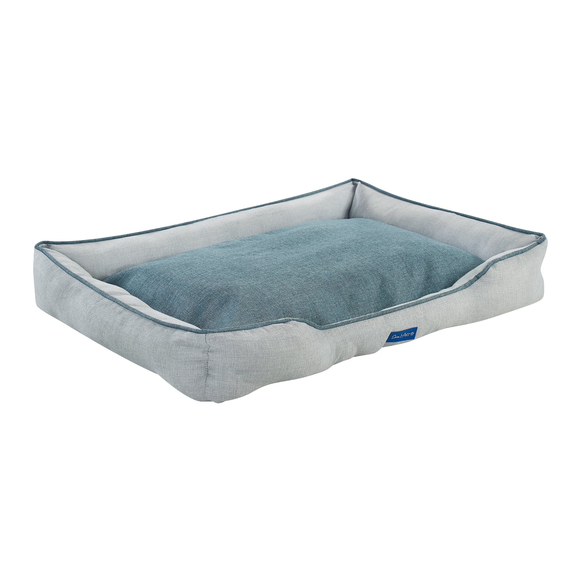Arthur Large Gray Dog Bed