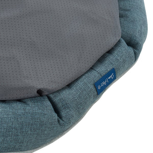 Arthur Large Teal Hexagon Dog Bed