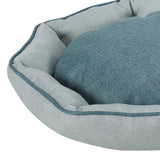 Arthur Large Gray Hexagon Dog Bed